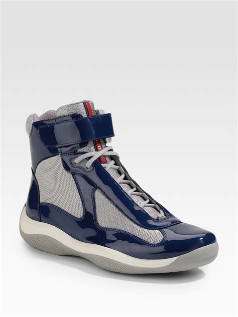 women's prada shoes sneakers|prada high top sneakers women's.